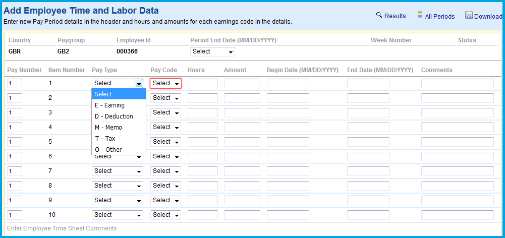 HR Admin Portal